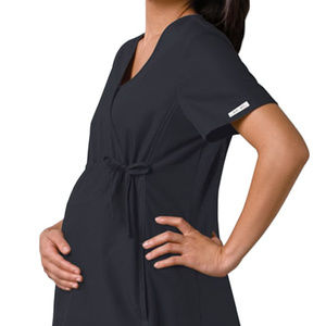 Cherokee Maternity Wrap Nurse Scrub Top